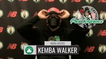 Kemba Walker Shootaround Interview | Celtics vs Wizards