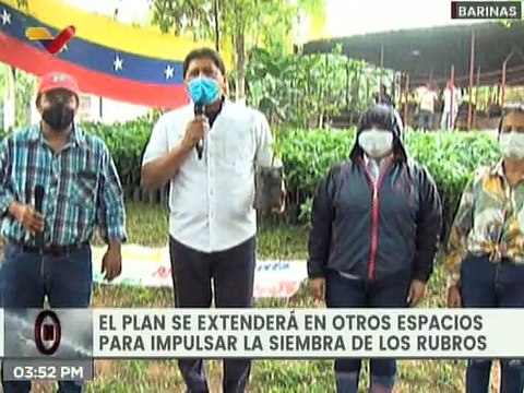 Entérate| Inició la siembra de 7000 semillas de café y cacao en Barinas