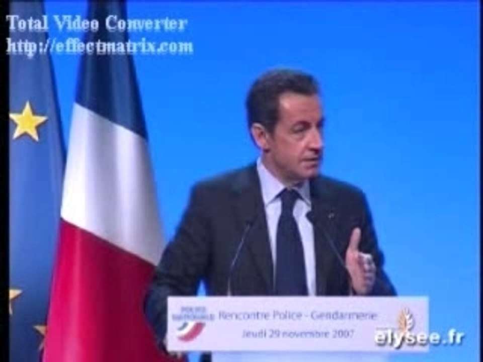 Faites ce que Sarkozy dit, pas ce que Sarkozy fait
