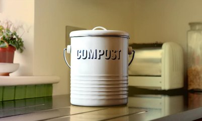 The #1 Way to Stop Your Countertop Compost Bin From Smelling
