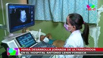 Ministerio de Salud desarrolla jornada de ultrasonidos en el Hospital Antonio Lenin Fonseca