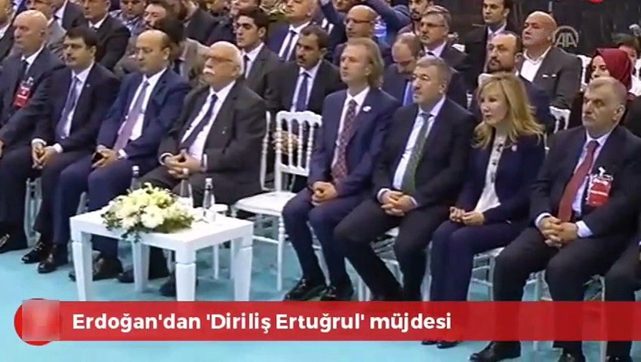Cumhurbaşkanı Erdoğan'dan 'Diriliş Ertuğrul' müjdesi