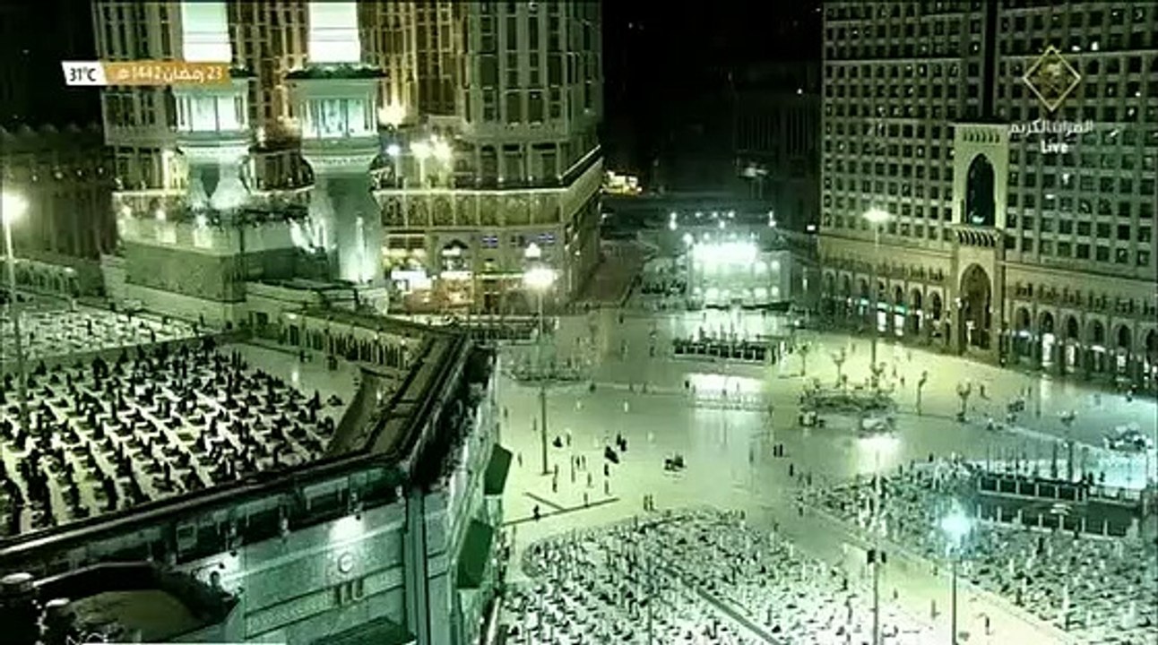 صلاة التراويح , الحرم المكي, 24 رمضان 1442 ,ياسر الدوسري,