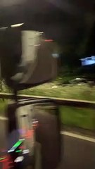 Uber Driver Driving on Wrong Side of the Road