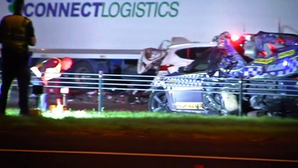 Boss of truck driver responsible for police officer deaths testifies