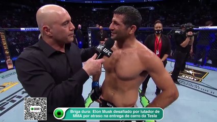 Briga dura- Elon Musk desafiado por lutador de MMA por atraso na entrega de carro da Tesla -