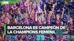 Barcelona aplasta al Chelsea y es campeón de la Champions League Femenil