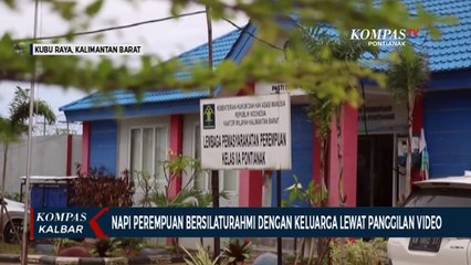 Penghuni Lapas Perempuan Pontianak Silaturahmi dengan Keluarga lewat Video Call