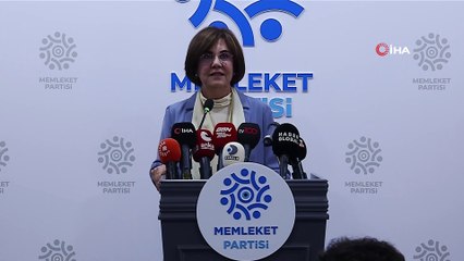 Memleket Partisi resmen kuruldu, ilk açıklama geldi