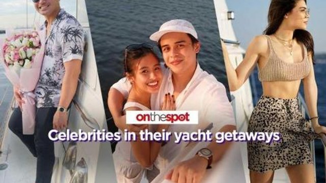 On the Spot: Celebrities in their yacht getaways