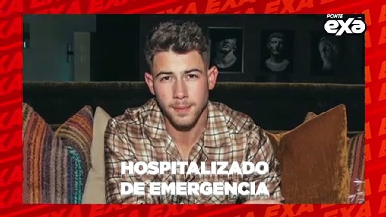 Nick Jonas es hospitalizado de emergencia tras sufrir accidente en rodaje