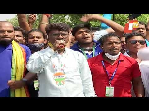 Auto Rickshaw Drivers In Bhubaneswar Launch Protest Against Online Taxi Aggregators