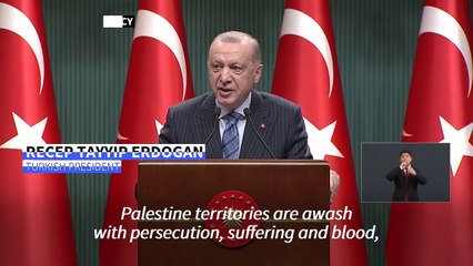 Erdogan says Biden has 'bloody hands' for backing Israel