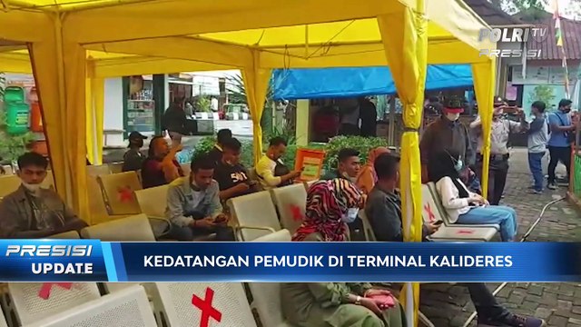 Pengelola Terminal Kalideres Beri Tes Antigen bagi Pemudik