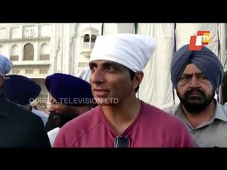 Sonu Sood Visits Golden Temple In Amritsar