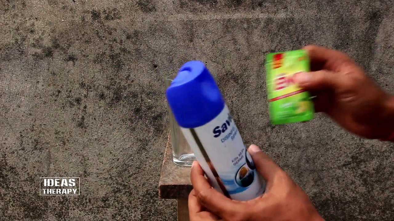 EXPERIMENT ENO Vs Savlon Disinfectant Spray Mixing Very Interesting