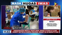 Nabakunahang medical frontliners, senior citizens at ilang priority sector sa Quezon Province, umabot na sa mahigit 27,000