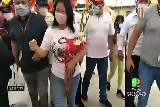 Keiko Fujimori confirma su participación virtual en evento al que fue invitada por Vargas Llosa