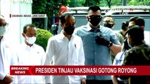 Presiden Jokowi Tinjau Pelaksanaan Vaksinasi Gotong Royong untuk Karyawan