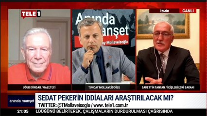 Eski İçişleri Bakanı Sadettin Tantan: Suçludan delile gidiliyor