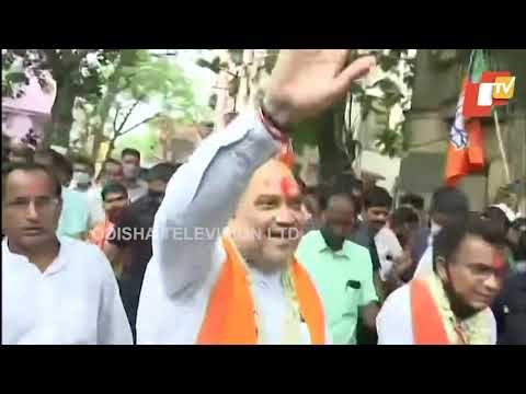 WB Elections - Union Min Amit Shah Campaigns At Bhowanipore