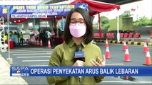 Pantauan Terkini Operasi Penyekatan Arus Balik Lebaran di Tol Jakarta-Cikampek