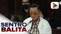 Dating SP Enrile, pinayuhan si Pres. Duterte na huwag umasa sa ibang bansa sa halip palakasin ang pwersa ng bansa; 2016 arbitral ruling, mahalaga pero di umano maipatupad ng U.N. dahil wala itong police force