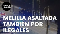 Melilla comienza también a ser asaltada por los primeros grupos de ilegales de Marruecos
