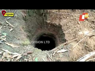 Elephant Falls In Well In Mayurbhanj, Rescue Operation Underway