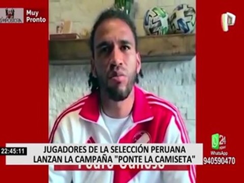 Selección Peruana: Jugadores lanzaron campaña Ponte la camiseta