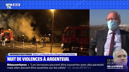 Le maire d'Argenteuil fait le point sur les violences qui ont lieu la nuit dernière