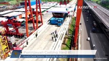 Tinjau Pengerjaan Kereta Cepat, Jokowi Targetkan Akhir 2022 Sudah Bisa Diuji Coba dan Beroperasi