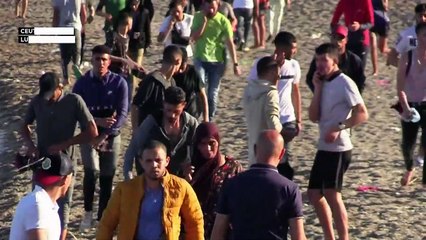 Plus de 5 000 migrants ont atteint l'enclave espagnole de Ceuta en 24h