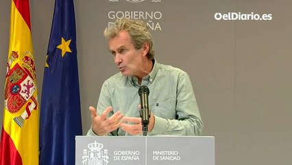 Fernando Simón cree que "pronto" se podrá iniciar la relajación en el uso de las mascarillas