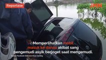 REPORTASE - VIRAL! SOPIR JOGET TIKTOK DI MOBIL, BERAKHIR MASUK DANAU