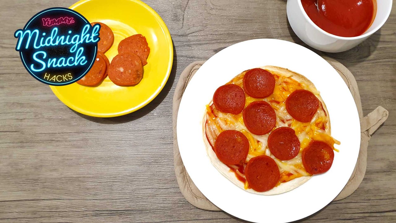 How To Make Tortilla Pizza | Yummy PH