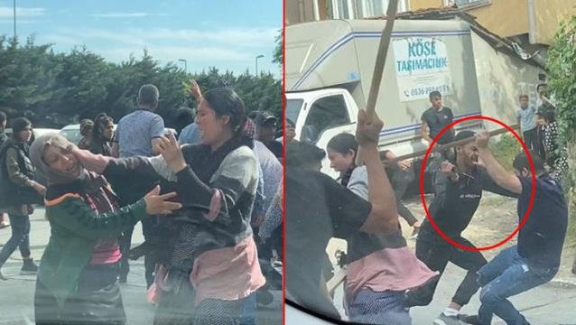 14 yaşındaki kızları, 1 ay önce evlenen gence kaçan aile ortalığı savaş alanına çevirdi