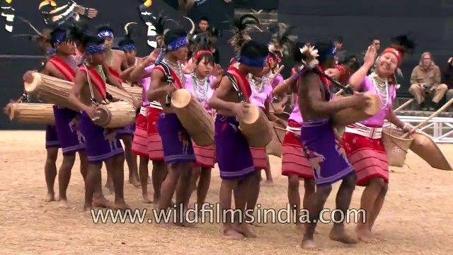 Garo tribal dancers from North-East India