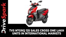 TVS Ntorq 125 Sales Cross One Lakh Units In International Markets