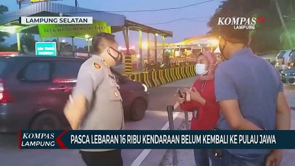Pasca Lebaran, 16 Ribu Kendaraan Belum Kembali ke Pulau Jawa