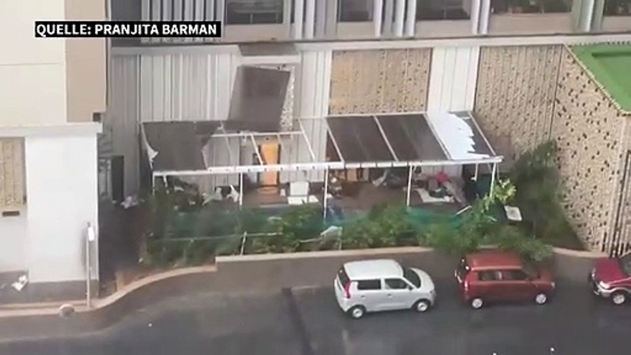 Tod und Zerstörung durch Zyklon 'Tauktae' im Westen Indiens