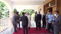Diyanet İşleri Başkanı Erbaş, Filistin'in Ankara Büyükelçisi Mustafa'yı ziyaret etti
