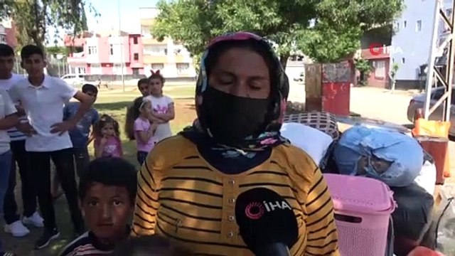 Kirasını ödeyemeyen 4 çocuklu kadın sokağa atıldı