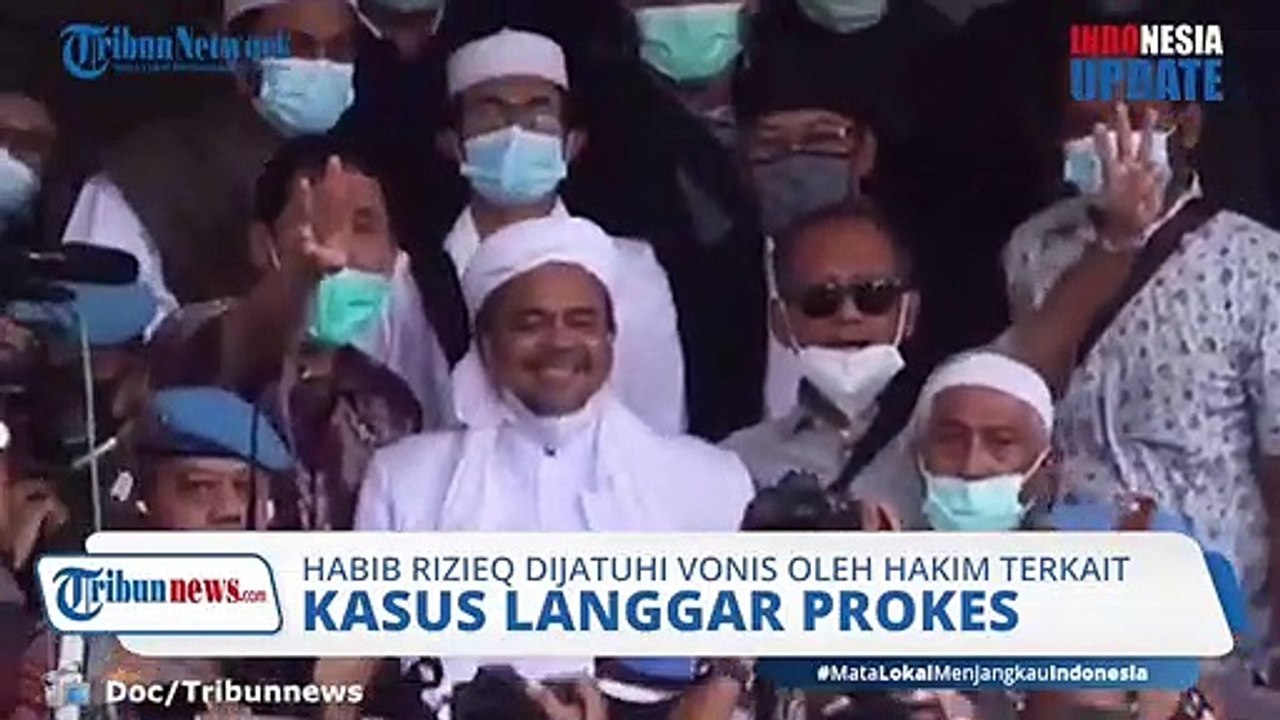 Faktor Tuntunan Hukuman Rizieq Shihab Diperberat, JPU: Berstatus sebagai Mantan Narapidana