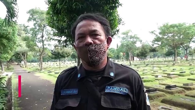 Kembali Buka, TPU Srengseng Sawah Terapkan Prokes Ketat