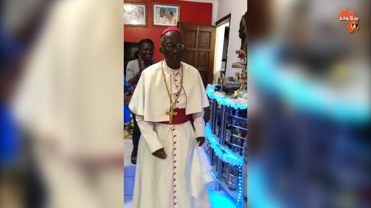 Le dernier anniversaire de Mgr Bruno Kouamé, avant sa mort