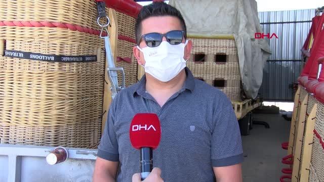 KAPADOKYA'DA SICAK HAVA BALONLARI YENİDEN HAVALANDI