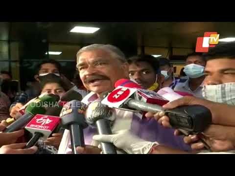 Congress MLA Suresh Routray Condoles Ajit Mangaraj's Death