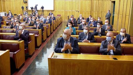 TBMM - Bahçeli: 'Kurucu ilkelerin heba edilmesi milli felakettir'
