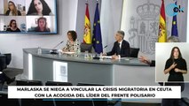 Marlaska se niega a vincular la avalancha migratoria en Ceuta con la acogida del líder del Frente Polisario